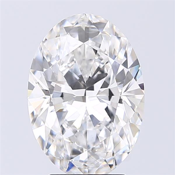 3.01 ct. oval Lab Grown Diamond front image