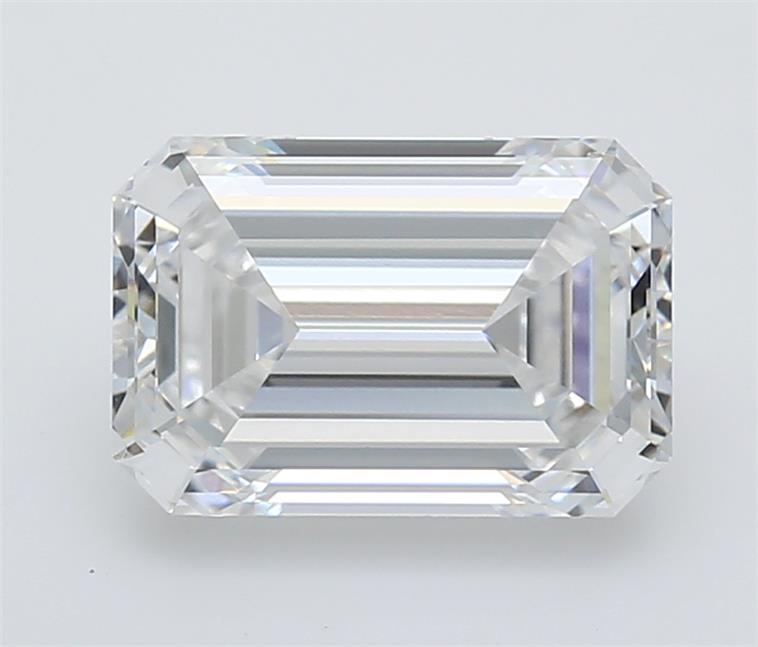 3.02 ct. emerald Lab Grown Diamond front image