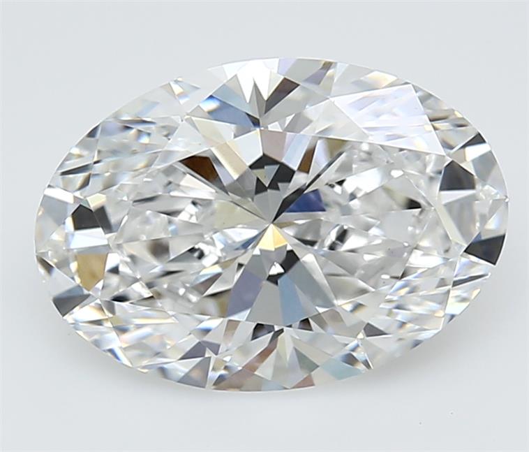 3.52 ct. oval Lab Grown Diamond front image