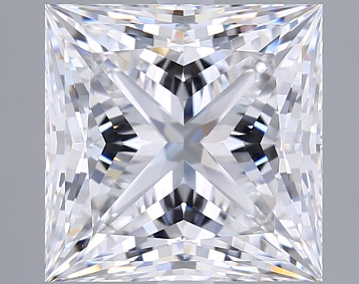 5.04 ct. princess Lab Grown Diamond front image