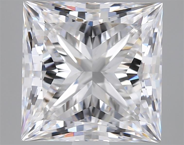 3.17 ct. princess Lab Grown Diamond front image
