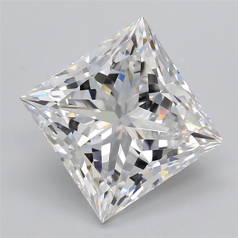 6.05 ct. princess Lab Grown Diamond front image