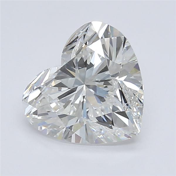 2.64 ct. heart Lab Grown Diamond front image