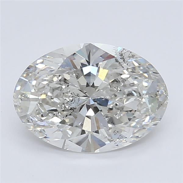 2.58 ct. oval Lab Grown Diamond front image