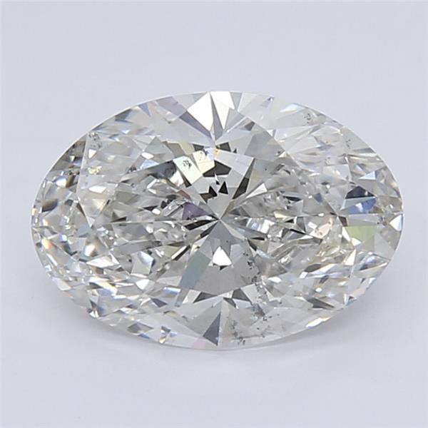 2.35 ct. oval Lab Grown Diamond front image