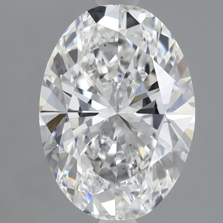 2.01 ct. oval Lab Grown Diamond front image