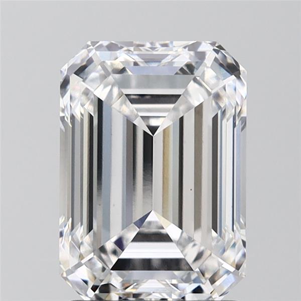 2.54 ct. emerald Lab Grown Diamond front image