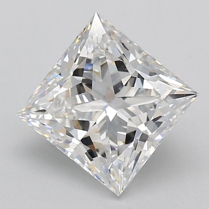 3.01 ct. princess Lab Grown Diamond front image