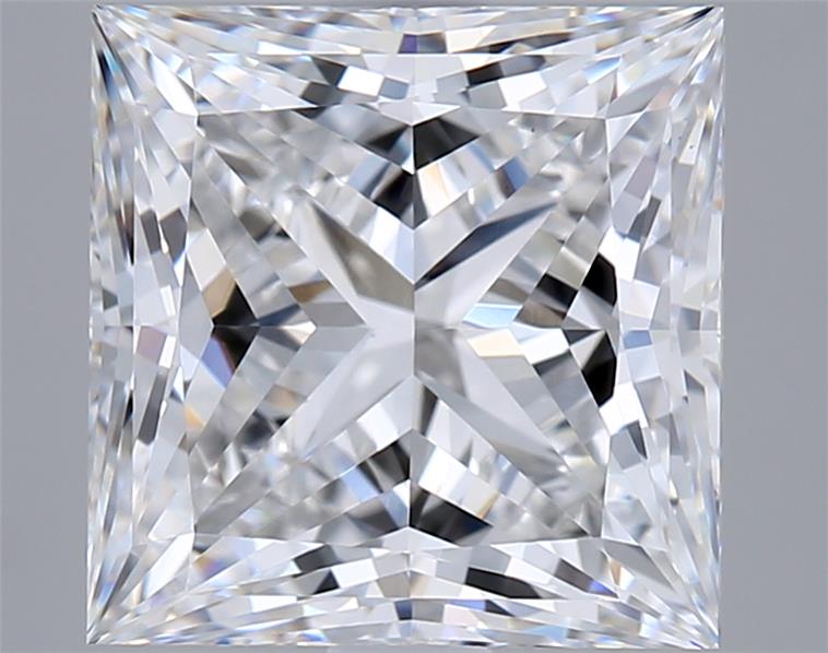 3.02 ct. princess Lab Grown Diamond front image