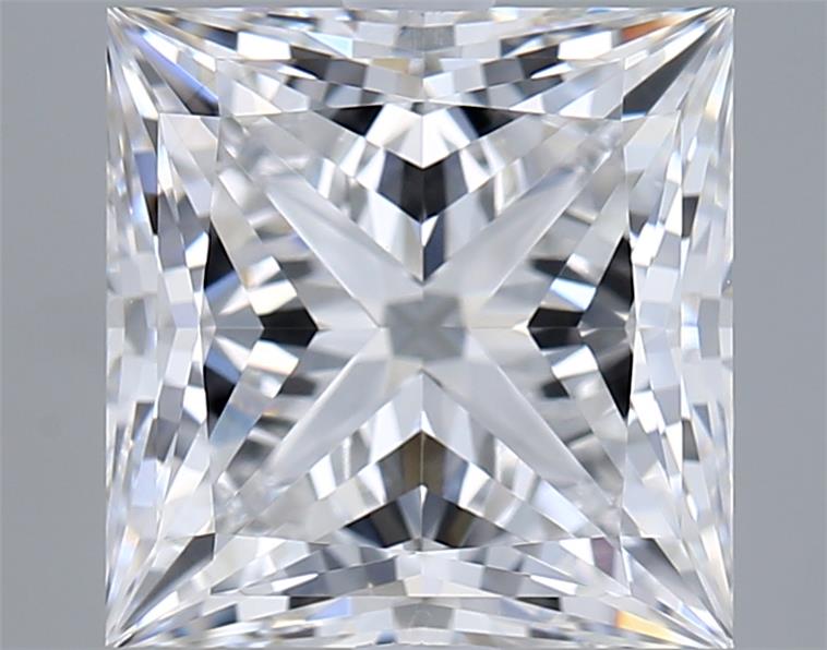 3.03 ct. princess Lab Grown Diamond front image
