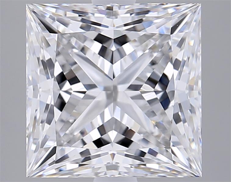 3.02 ct. princess Lab Grown Diamond front image
