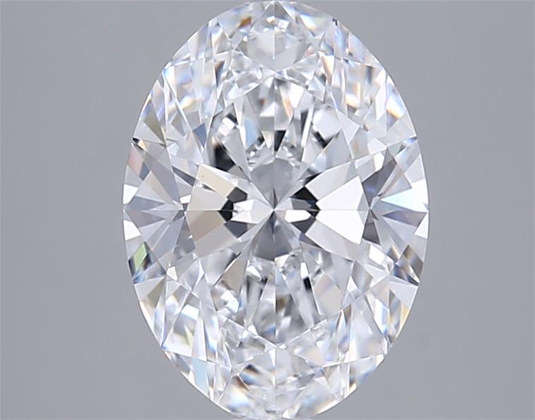 2.04 ct. oval Lab Grown Diamond front image