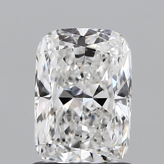 1.04 carat f VS1 EX Cut GCAL cushion diamond