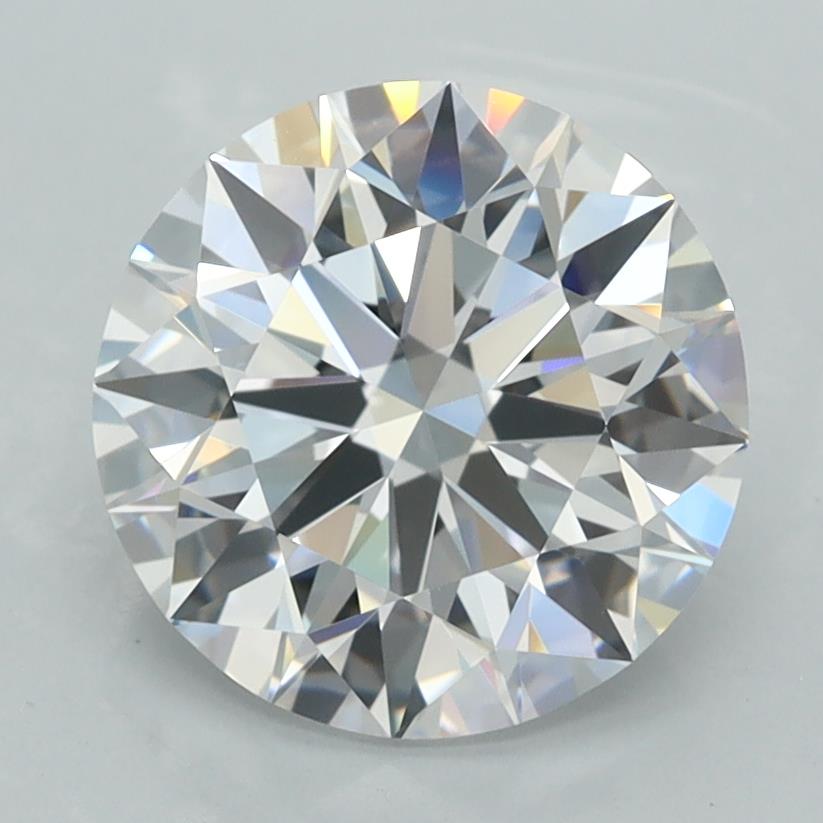 2.87 ct. round Lab Grown Diamond front image