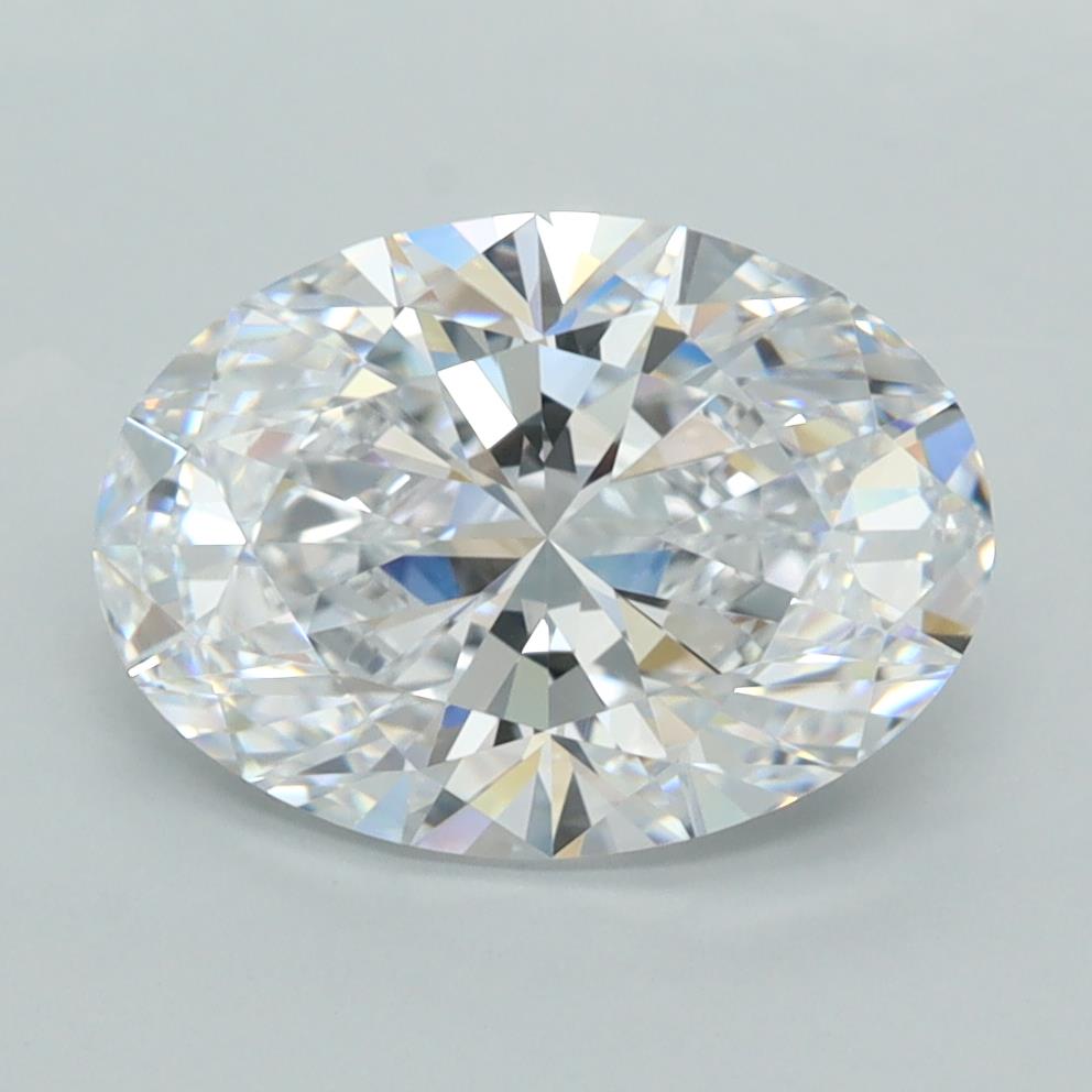 3.04 ct. oval Lab Grown Diamond front image