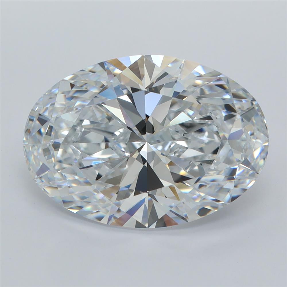 5.07 ct. oval Lab Grown Diamond front image