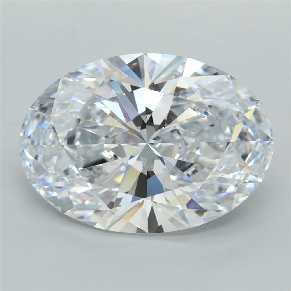 4.98 ct. oval Lab Grown Diamond front image