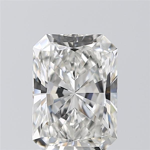 1.71 ct. radiant Lab Grown Diamond front image