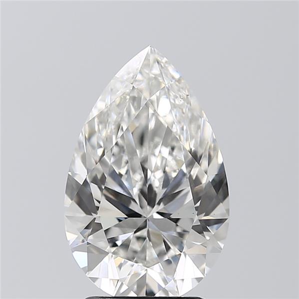 2.70 ct. pear Lab Grown Diamond front image