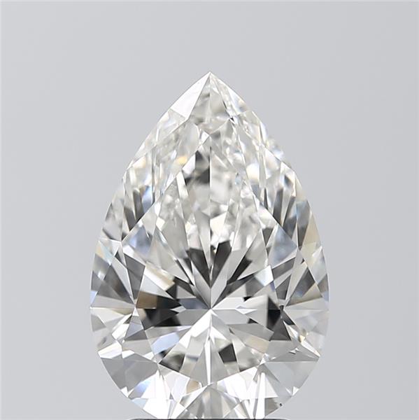 2.70 ct. pear Lab Grown Diamond front image