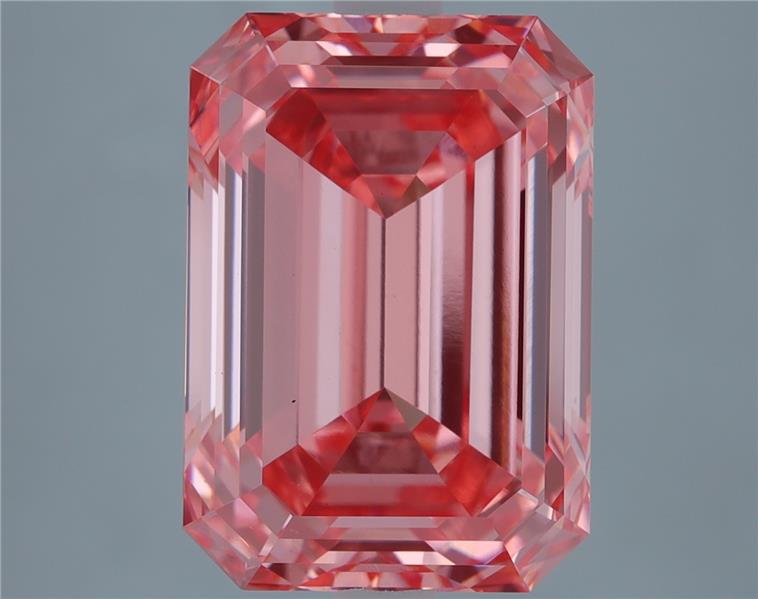 4.71 ct. emerald Lab Grown Diamond front image