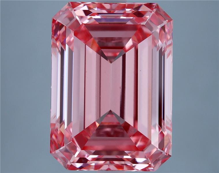 5.52 ct. emerald Lab Grown Diamond front image