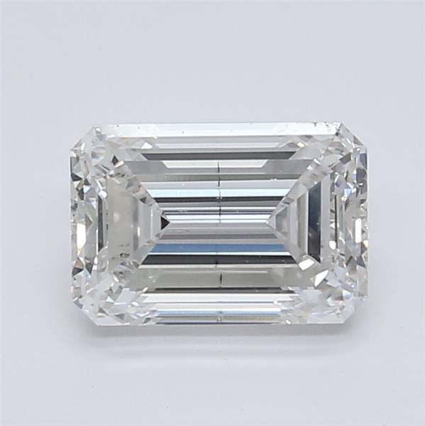 2.10 ct. emerald Lab Grown Diamond front image