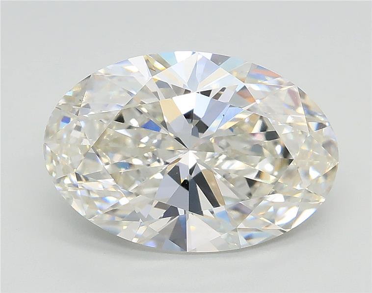 3.01 ct. oval Lab Grown Diamond front image