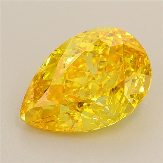 1.71 ct. pear Lab Grown Diamond front image