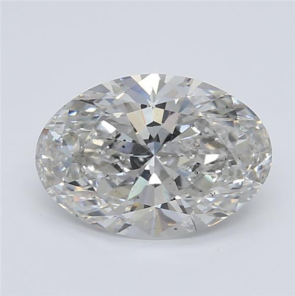 3.10 ct. oval Lab Grown Diamond front image