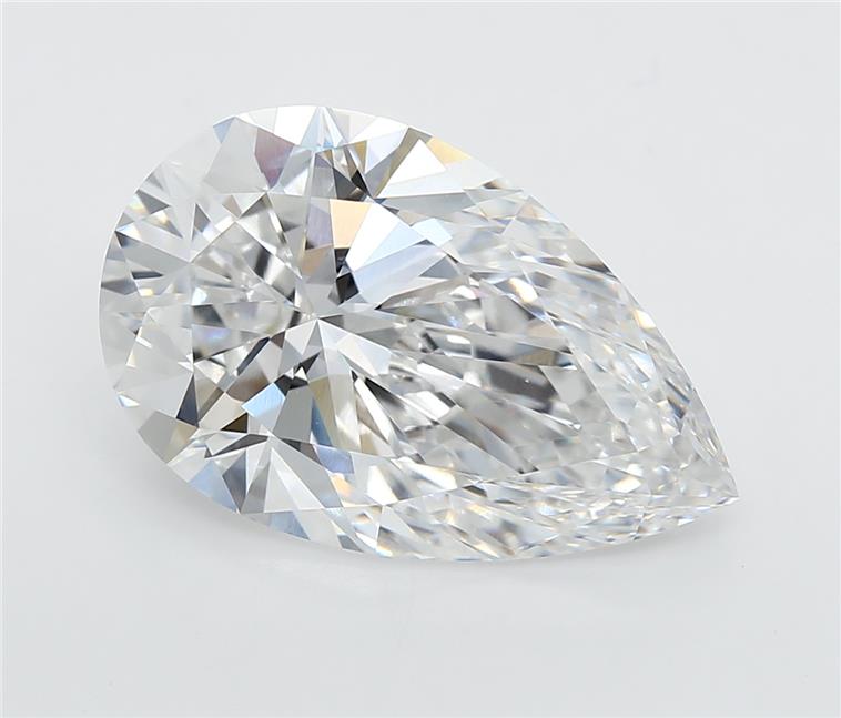 6.56 ct. pear Lab Grown Diamond front image