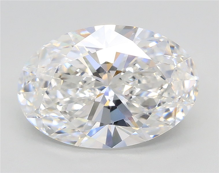 3.01 ct. oval Lab Grown Diamond front image