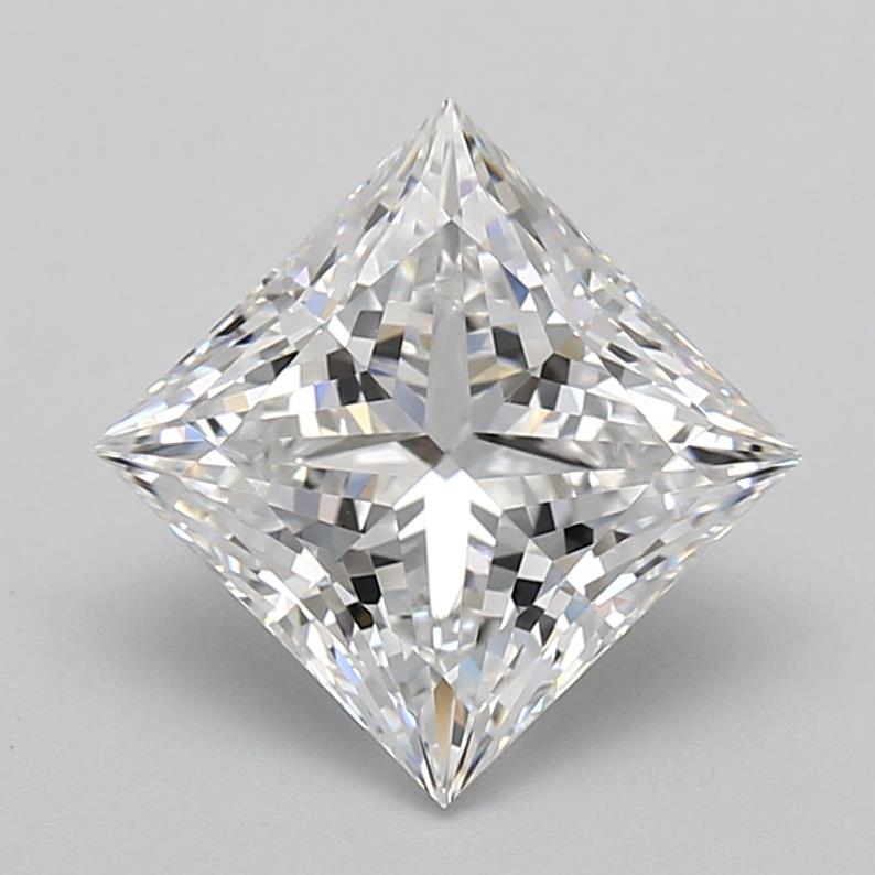 3.03 ct. princess Lab Grown Diamond front image