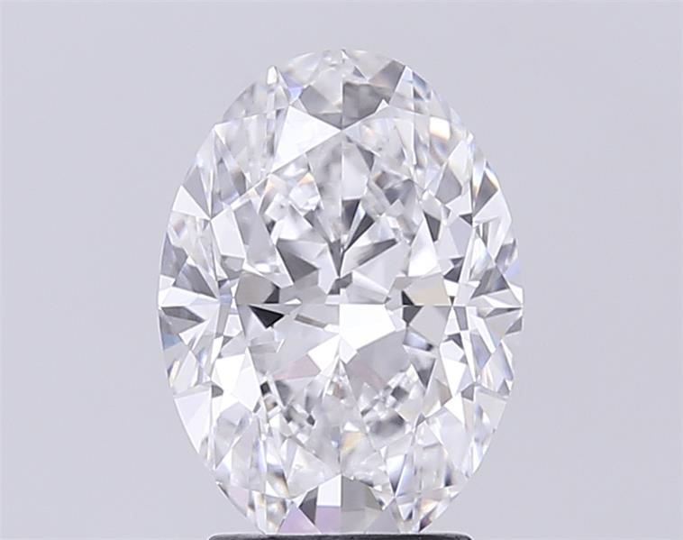 3.01 ct. oval Lab Grown Diamond front image