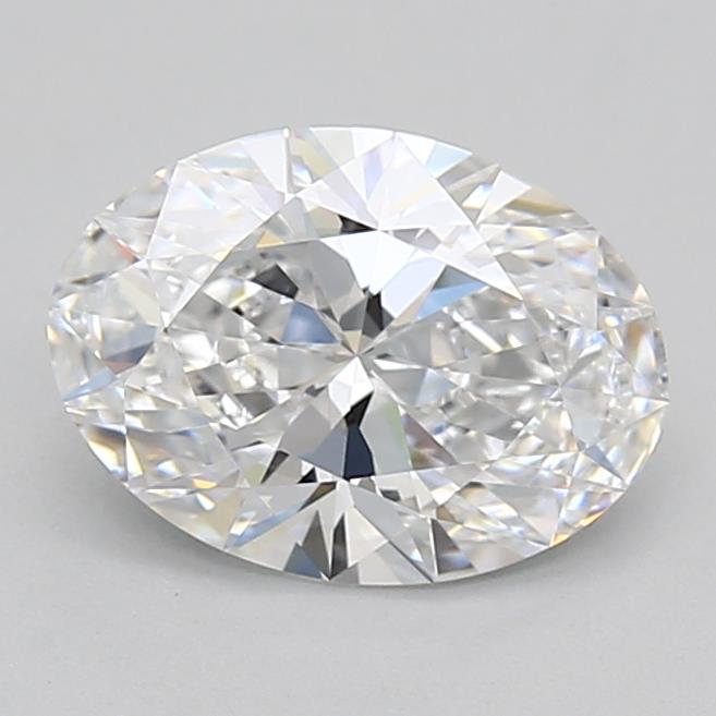 2.01 ct. oval Lab Grown Diamond front image