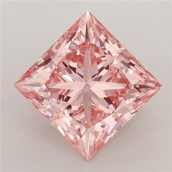 2.61 ct. princess Lab Grown Diamond front image