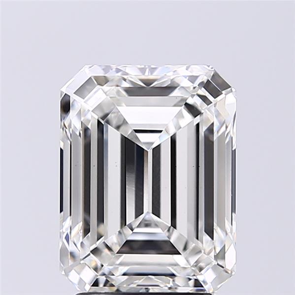 3.01 ct. emerald Lab Grown Diamond front image