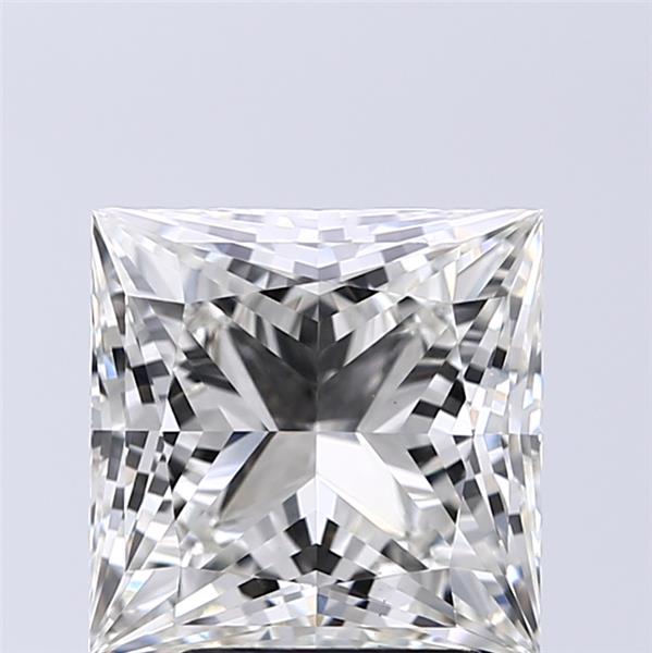 3.09 ct. princess Lab Grown Diamond front image