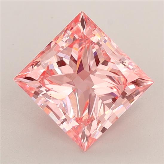 1.81 ct. princess Lab Grown Diamond front image