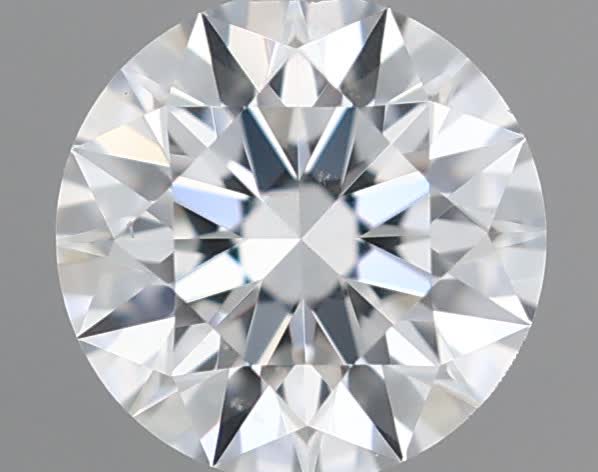 Actual 0.28 carat D Round lab-grown diamond