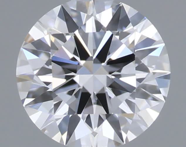 Actual 0.28 carat D Round lab-grown diamond