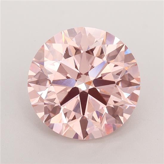 3.24 ct. round Lab Grown Diamond front image