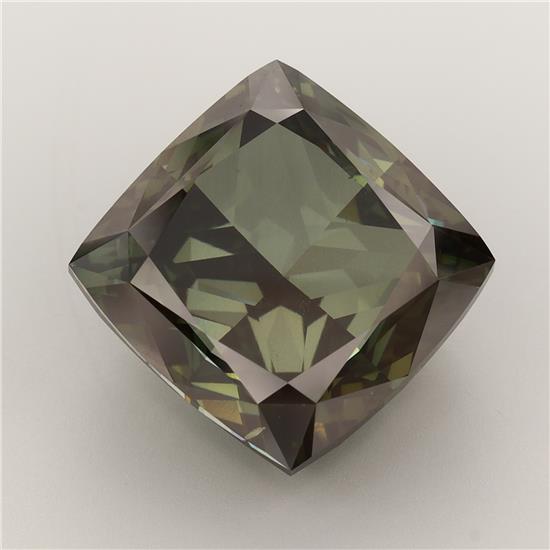 18.03 ct. cushion Lab Grown Diamond front image