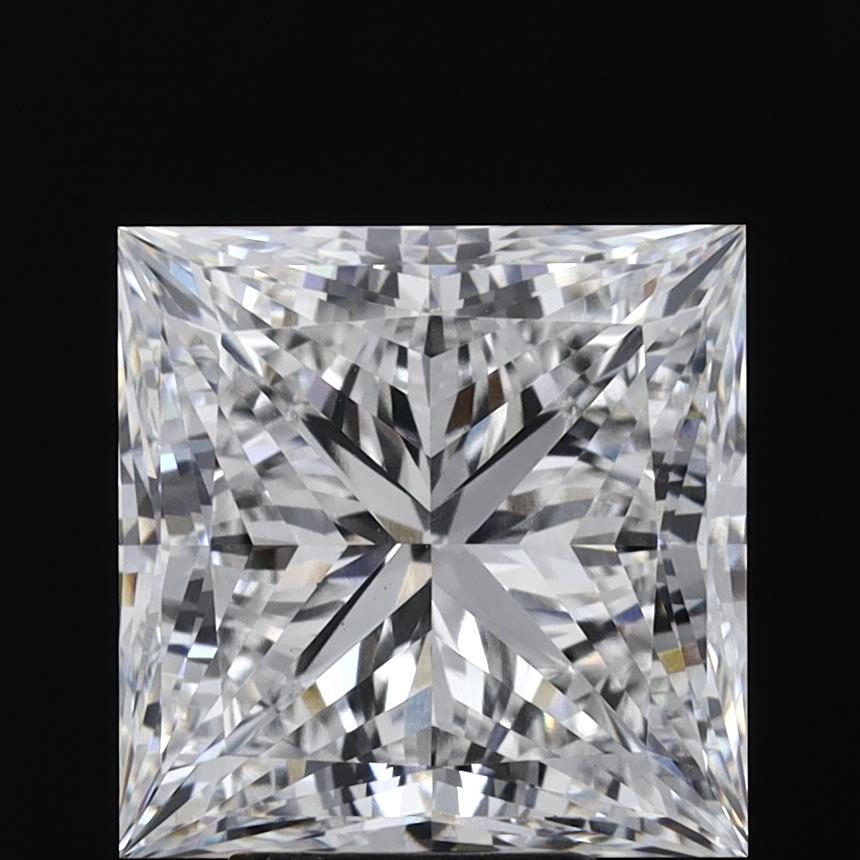 6.42 ct. princess Lab Grown Diamond front image