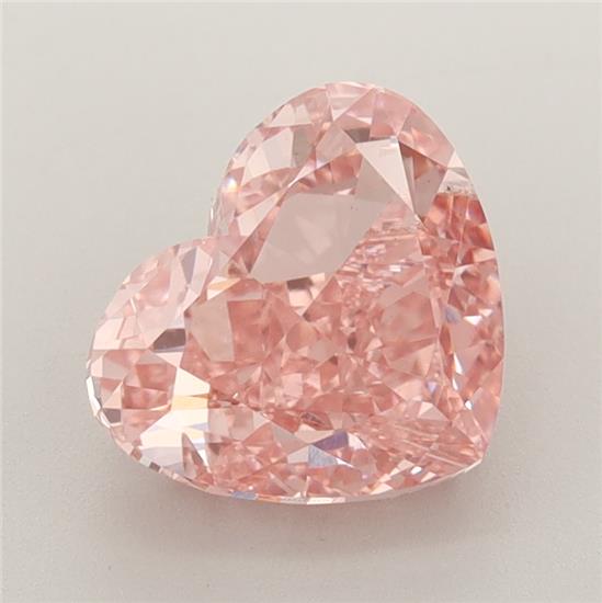 2.73 ct. heart Lab Grown Diamond front image