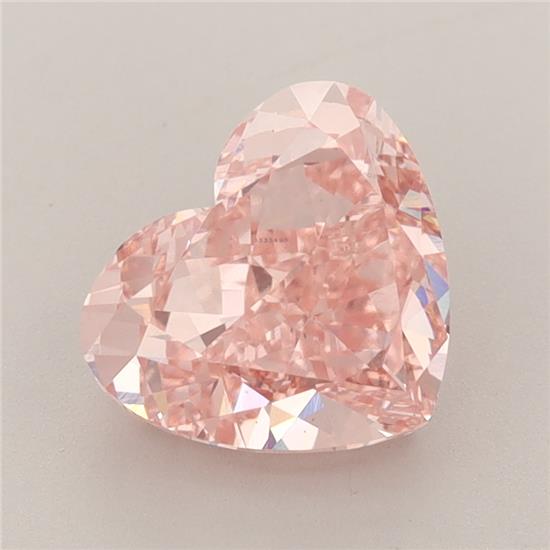 2.61 ct. heart Lab Grown Diamond front image