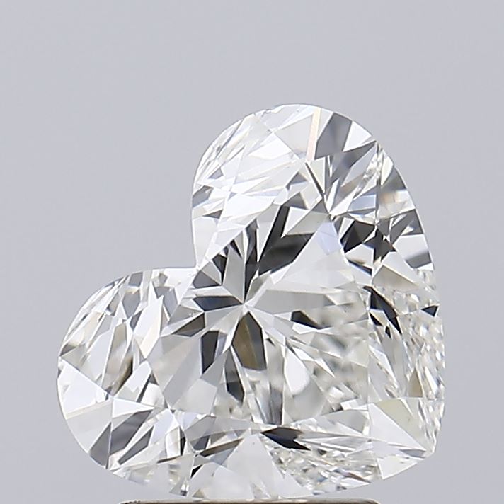 2.54 ct. heart Lab Grown Diamond front image