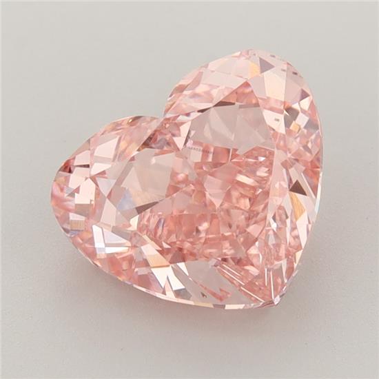 3.17 ct. heart Lab Grown Diamond front image