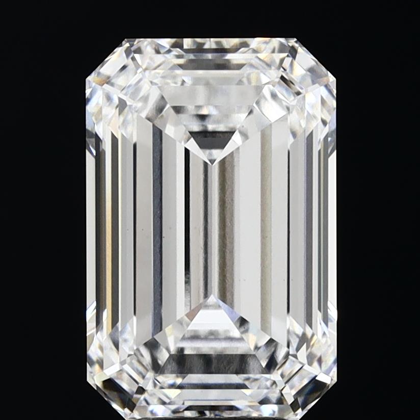 6.41 ct. emerald Lab Grown Diamond front image