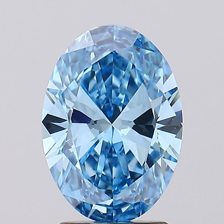 2.01 ct. oval Lab Grown Diamond front image